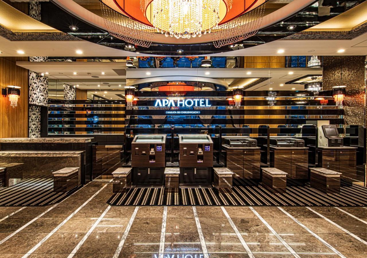 Apa Hotel Hakataeki Chikushiguchi Fukuoka  Ngoại thất bức ảnh